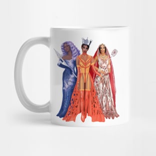 The Three Champion Queens Mug